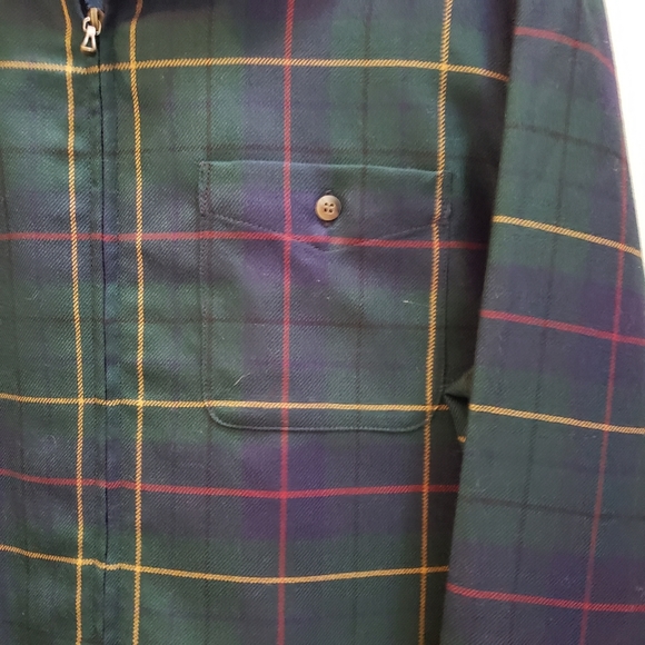 NWT Vintage Pendleton Wool Tartan Plaid Pant Suit XL 16 - Picture 11 of 15